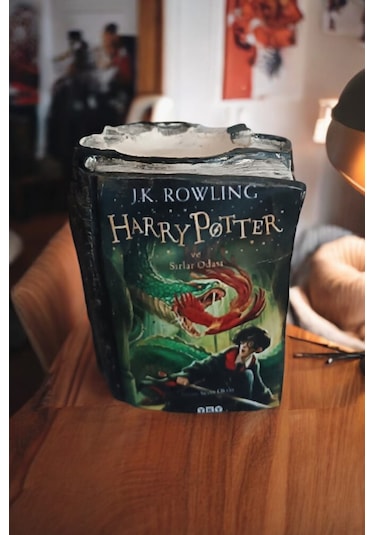 Harry Potter Ve Sırlar Odası Kitabı Şeklinde Kalemlik 10 X 8 Cm