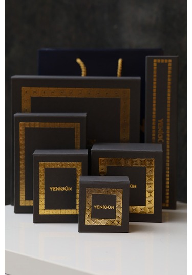 14 Ayar Altın Bağ Sıralı Uzun-kısa Silindirik Zincir Znc23738 Sarı Altın