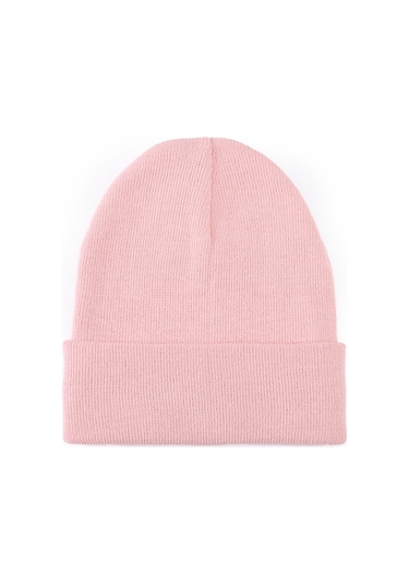Babycoco Basic Bere Triko Sonbahar Kışlık Pudra Pembe Unisex Pudra