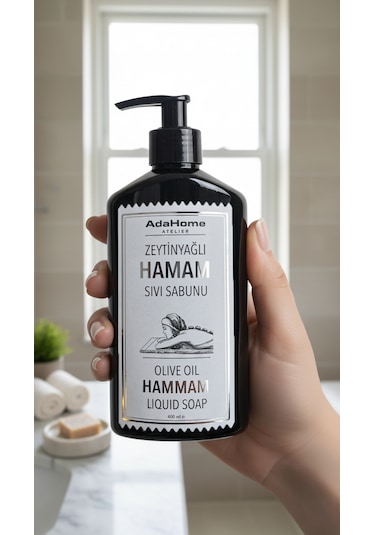 Adahome Atelier Zeytinyağlı Hamam Sıvı Sabun