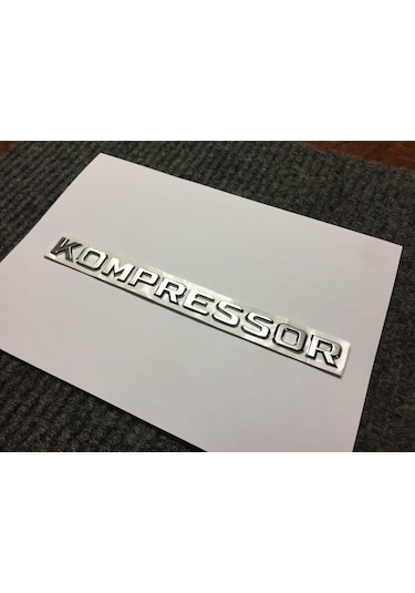 Mercedes Kompressor Yazı