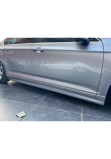 Volkswagen Passat B8 R-line Yan Marşpiyel 2015 ve Sonrası Boyasız