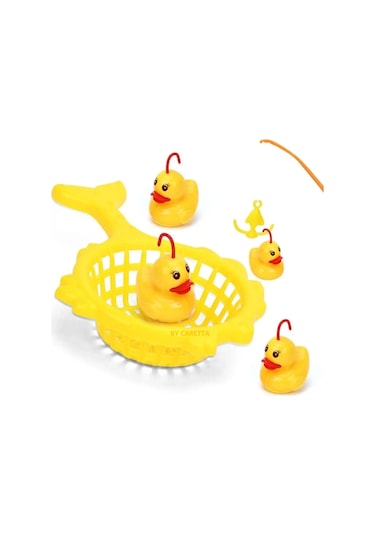 Mıknatıslı Olta İle Havuzlu Ördek Tutma Oyunu