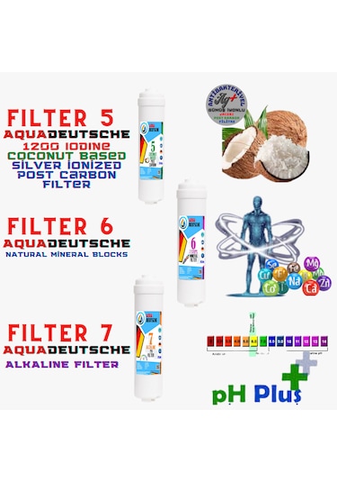 Kapalı Kasa 7 Filtre 14 Aşamalı Su Arıtma Cihazı Filtre Seti