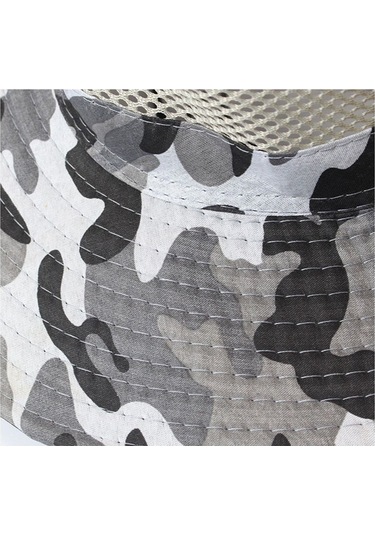 Kardelen Butik Denizli Sniper Camouflage Şapka 56-58 Cm Gri Gri