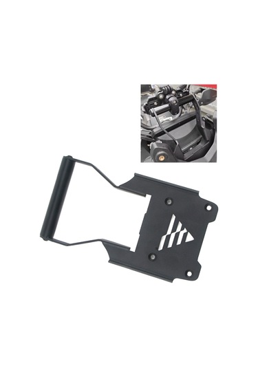 Motosiklet Gps Navigasyon Braketi Telefon Tutucu Standı Voge İçin Siyah