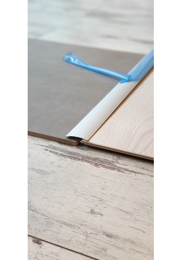 38 Mm Parke Kapı Eşik Profili 90 CM ve Diğer Her Ebat Eşik Profili Gri 90  CM