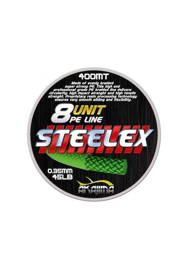 Steelex 8 Örgülü Ip Misina
