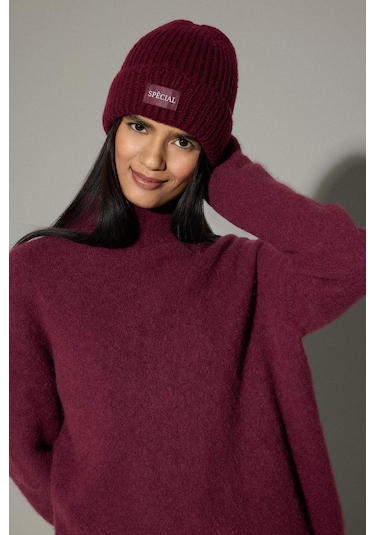 Defacto Kadın Kışlık Bere R7539az25wnbr150 Bordo