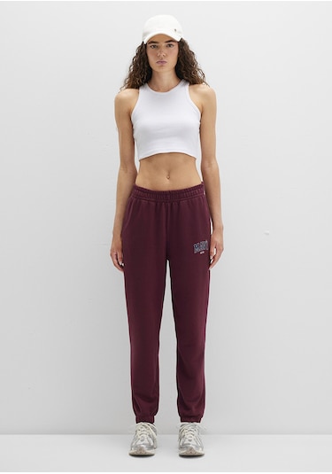 Mavi - Mavi Logo Baskılı Bordo Eşofman Altı 1010757-90705 Bordo