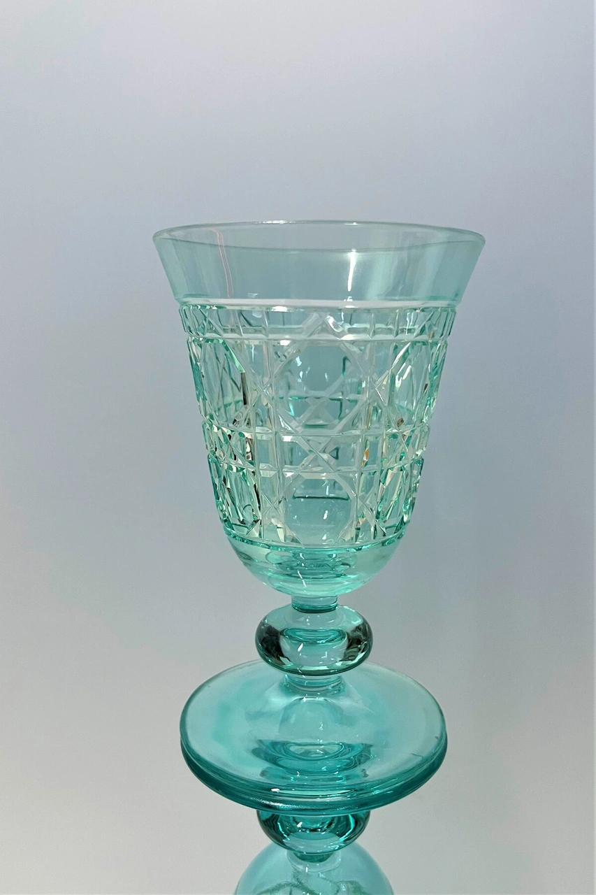 Gloria El Kesmesi Kadeh Bardak 200ml Turkuaz