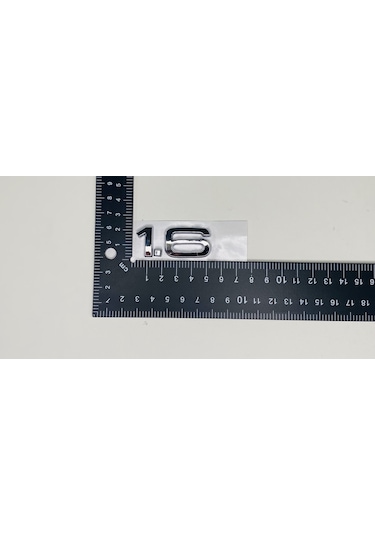Audi 2005 - 2017 A3 1.6 Krom Arka Bagaj Yazısı Set