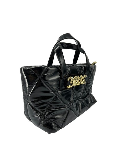 Sentt Orta Boy Rugan Zincirli Çanta