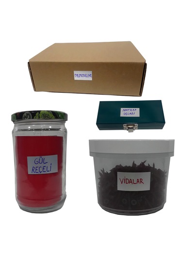 Mutfak Düzenlemesi, Gıda Saklama, Kavanozlar, El İşleri İçin