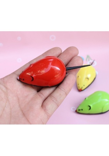 Çek Bırak Renkli Hareketli Fare Premiım 9 3.5 3cm Karışık Renklerde 1 Adet