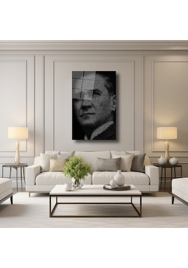 Atatürk - Cam Tablo - Deg0289