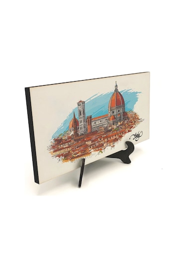 Italya Baskılı Mdf Masaüstlük 637