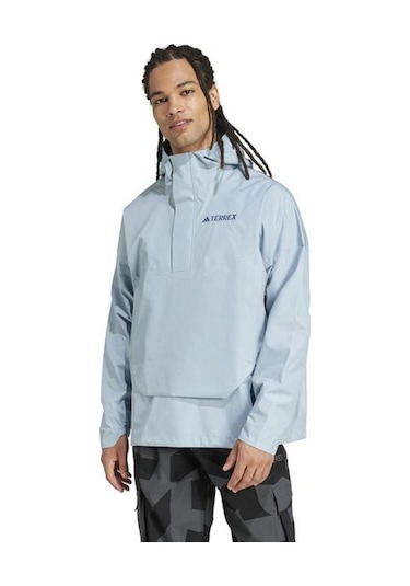 Adidas Xploric 2.5l Anorak Erkek Gri Kapüşonlu Ceket Gri