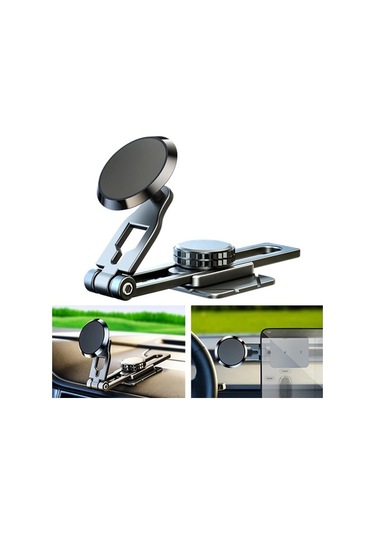 Novahub Suntek Çoğu Araç İçin Küçük Boyutlu Manyetik Araç Telefonu Tutucu