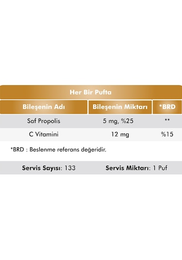 Voop Propolis + C Vitamini Sprey-Damla 20 ML
