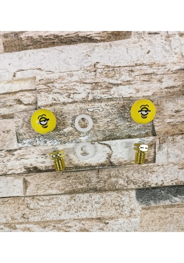 Motosiklet Ayna Süsleme 10mm Düz Diş Minyonlar