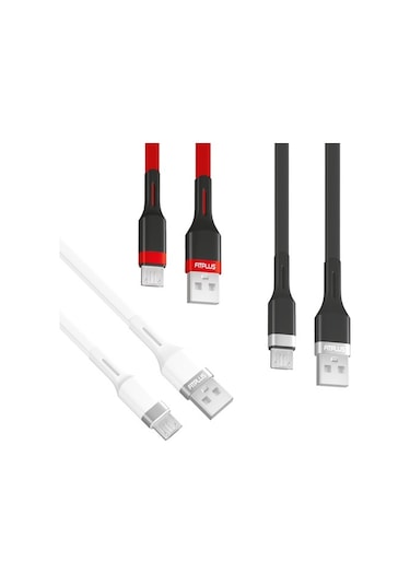 Fitplus Premium Ps-301 Micro Usb Data/Şarj Kablosu 2.4A 1Mt (521351199)