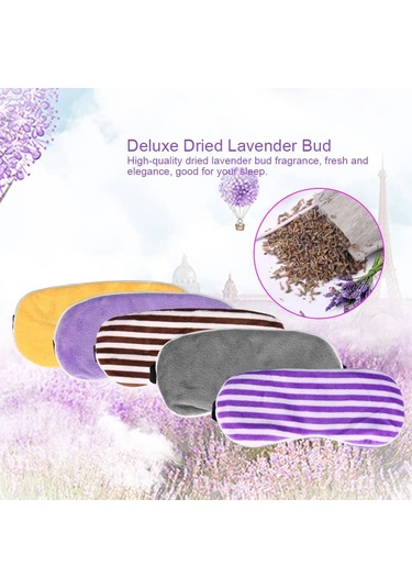 Lichen Elektrikli Isıtmalı Göz Maskesi, Göz Maskesi, Isıtıcı, Çok Renkli