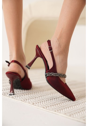 Drey Kırmızı Kadın Topuklu Ayakkabı Muhtelif
