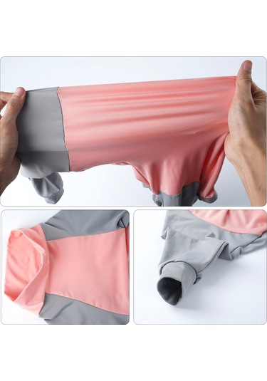 Geeksen Köpekler İçin Dört Ayaklı Sweatshirt, Esnek Kumaş, Turtle Yaka, Çok Renk Seçeneği, Farklı Boyutlar Xs-3xl