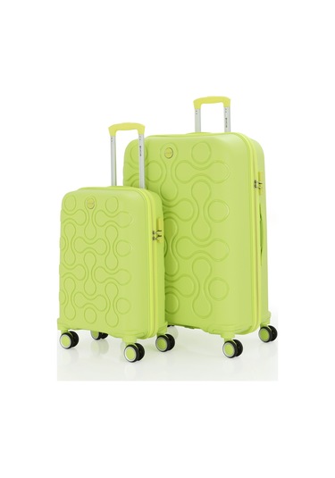 Mçs Polipropilen 2li Valiz Seti Büyük & Kabin V376 S23sy1000050-set 00194 Açık Sarı