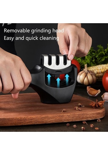 Wondernest Manuel Bıçak Bileyici, 3 Aşamalı Keskinleştirici, Lichen Bileyici