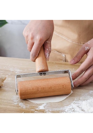 Benzersiz Hamur Ergonomik Saplı Silindir Hafif Yeniden Kullanılabilir