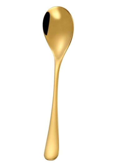 Altın Kahve Çay Krema Kokteyl Karıştırma Kaşık Çatal Bıçak Takımı