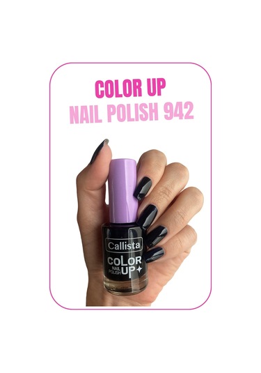 Callista Color Up Nail Polish Oje 942 Darkest Denim - Mavi