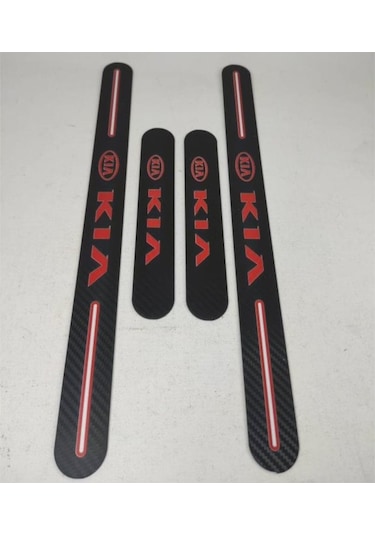 Kia Carens Uyumlu Carbon Kapı Eşiği + F1 Kulakçık (550932006)