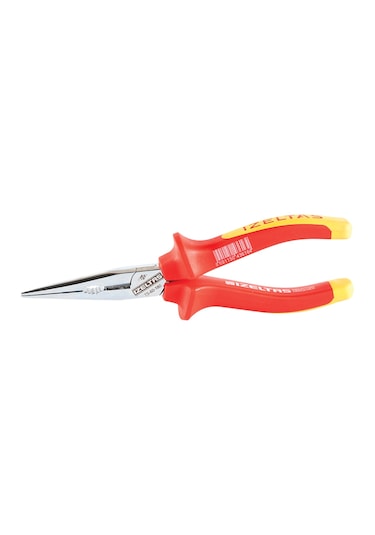 180mm 1000v izoleli elektrikçi kargaburun düz uçlu İzeltaş