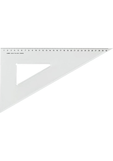 Linex Akrilik Gönye 30 Cm