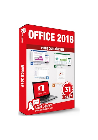Office 2016 Video Ders Eğitim Seti