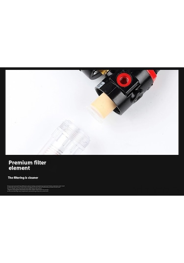 Yuntech01 Adeka Tipi Hava Yağ Ayırıcı Regülatör Filtre Afc2000 Küçük Çift Bardak Bakır Çekirdek - İthalat Kalitesi Endüstriyel Hava Kaynak İşlemcisi