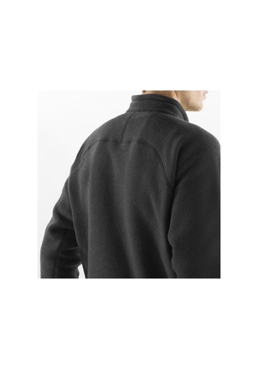 Salomon C22838 Chroma Fleece Pullov Hz Erkek Polar - Siyah Siyah