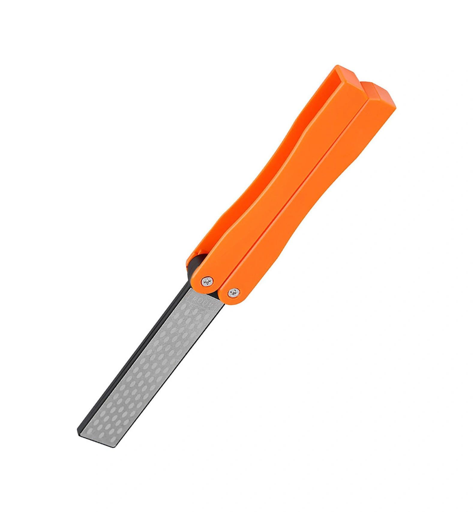 Hangfox Dinamit Taşlı Çift Taraflı 400/600 Gıda Aletleri, Makas, Bıçak Sıvama Aleti - Plastik Katlanabilir Kılıf İle Taşınabilir Dış Kullanım Sarı