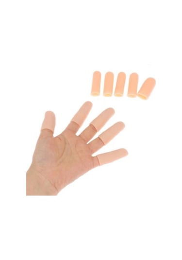 6 Adet / 3 Çift Ayak Serçe Parmak Nasır Koruyucu Silikon  Hortum