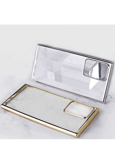 Benks Galaxy Note 20 Ultra Köşeleri Parlak Renkli Benks Magic Glitz Transparent Kapak ZORE-218596