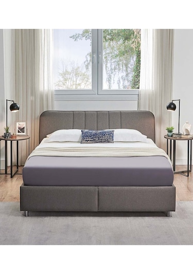 Yataş Bedding Petit Başlık Somni Baza Set 150   x   200 - Antrasit