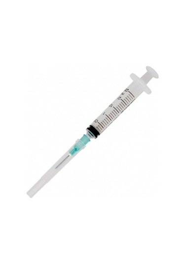 2 Cc 3 Parça Steril Enjektör Kısa Uçlu - 350 Adet