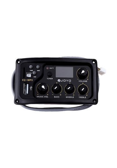 Joyo Eqmp3v2 Preamp Tuner Eq Saz için Eşikaltı Manyetik