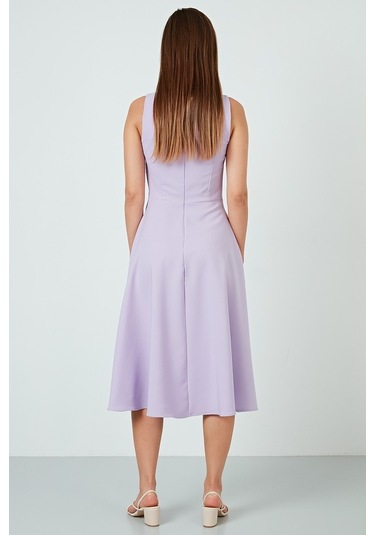 Lela Bayan Elbise 6051963 Lila