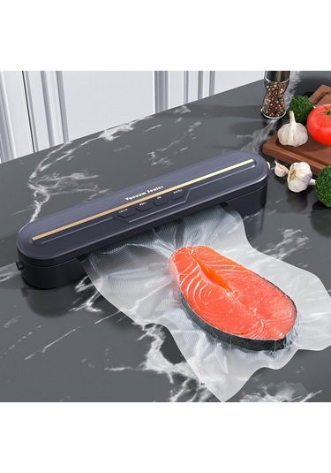 Sones Gıda Vakum Paketleme Makinesi 60kpa Güçlü Emiş, 10 Vakum Torbası Ab Fişi İle Küçük / Büyük Torba Modları