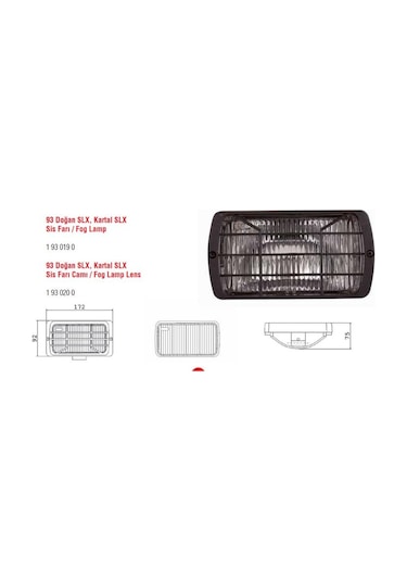 Eser Sıs Lambası 93 D / S Slx / K AOD-ESER 1930190