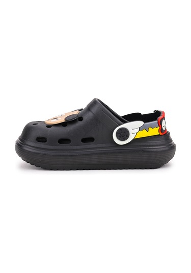 Kiko Kids Twg 755-1 Plaj Havuz Eva Kız Çocuk Terlik Siyah